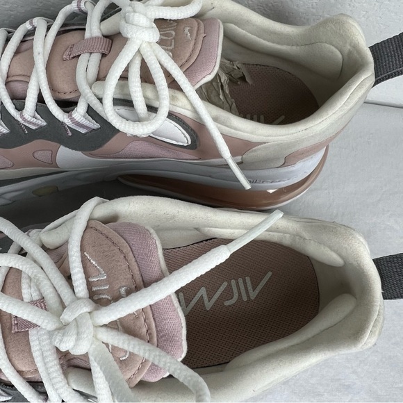Nike Air Max 270 React Plum Chalk Stone Mauve 9.5 - Picture 6 of 11